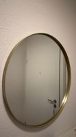 Round Mirror Gold Frame