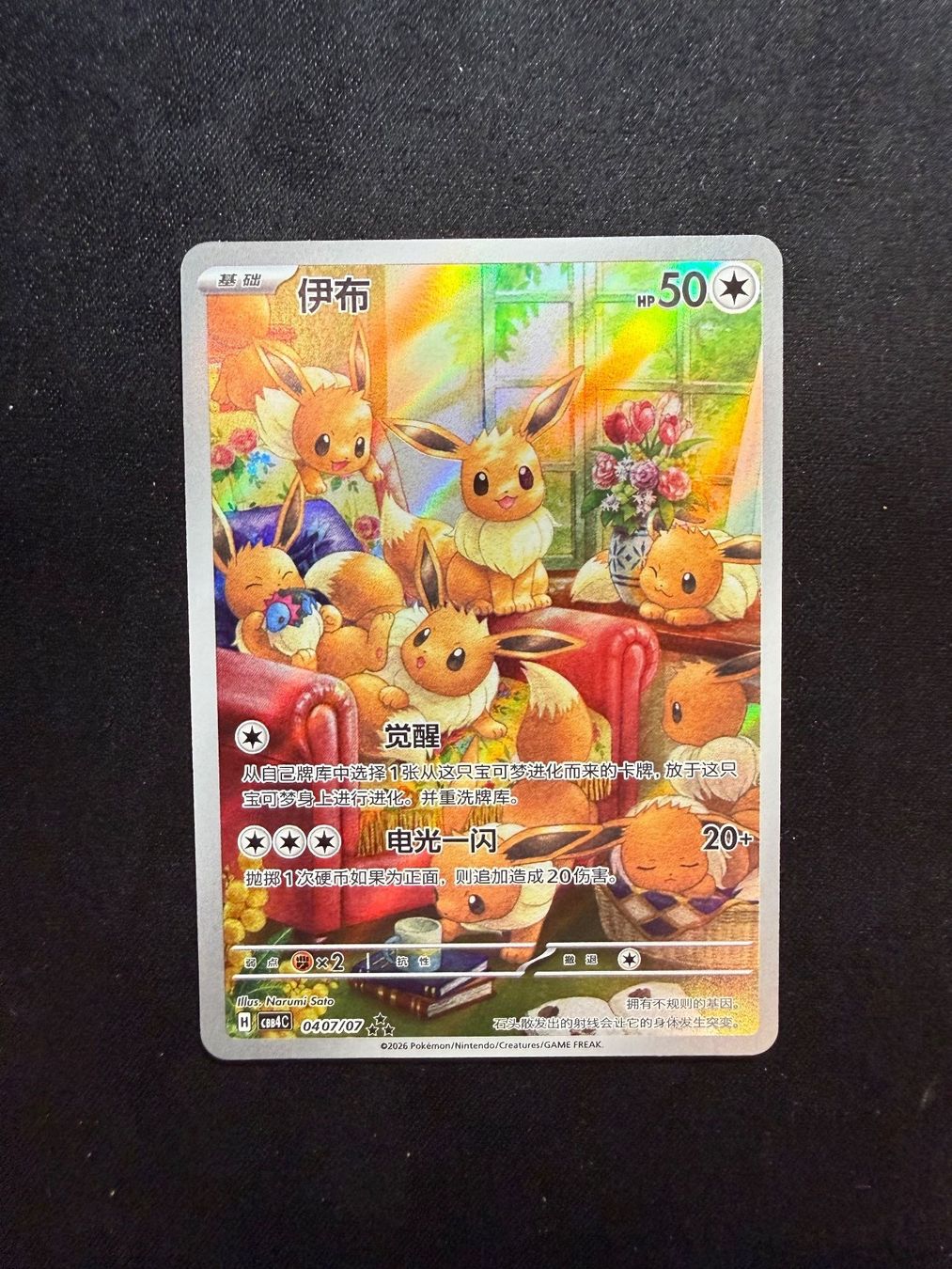 Pokémon Sammelbilder & Trading cards: Pokemon Evee 0407/07 CN – Gebraucht aus Buchs SG von Rheintalseller