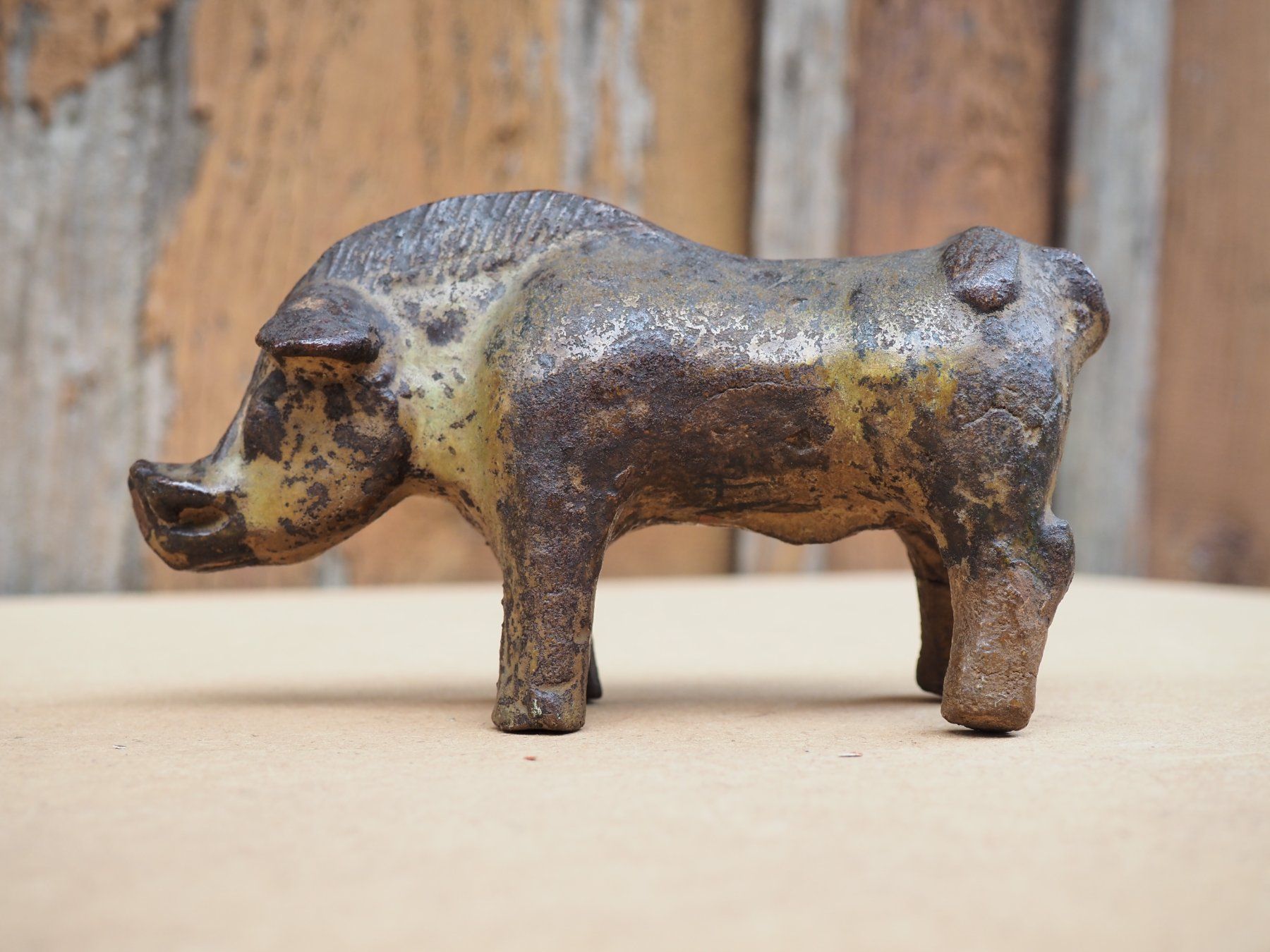 Figurines: Schwein aus Metall, ev. Keltisch – D'occasion à Schänis par Lobelie1