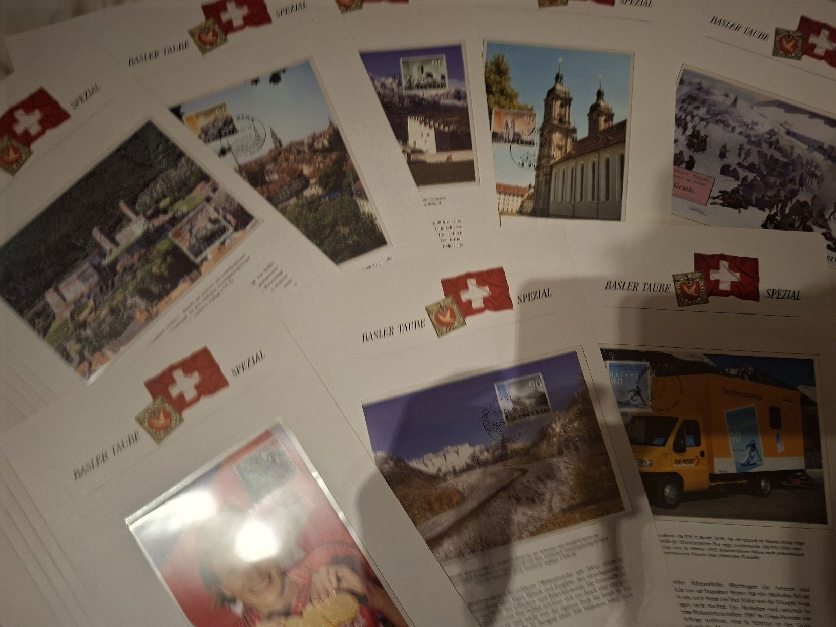 Tous les timbres: Baslertaube Spezial / Maximumkarten  – D'occasion à Balgach par SIMEON27
