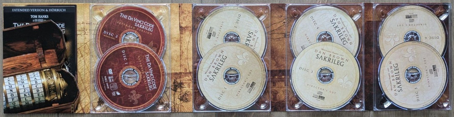Tutti i DVDs: The Da Vinci Code - Sakrileg: Extended Version & Hörbuch – Usato da Port venduto da gecotom 2