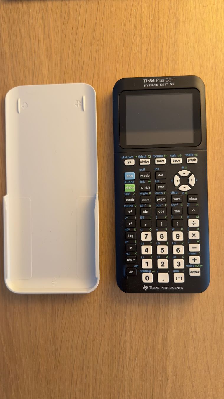 Texas Instruments Calcolatrici tascabili: Texas Instruments TI-84 Plus CE-T Python Edition – Nuovo (secondo la descrizione) da Neuenhof venduto da MagicBear57 3