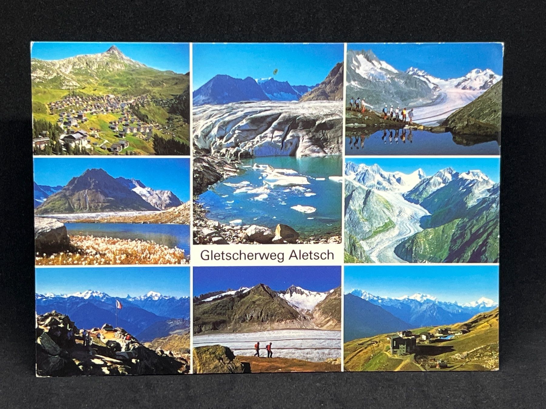 Cartoline postali: Gletscherweg Aletsch: Rund ums Eggishorn... – Usato da Widnau venduto da Brusi9
