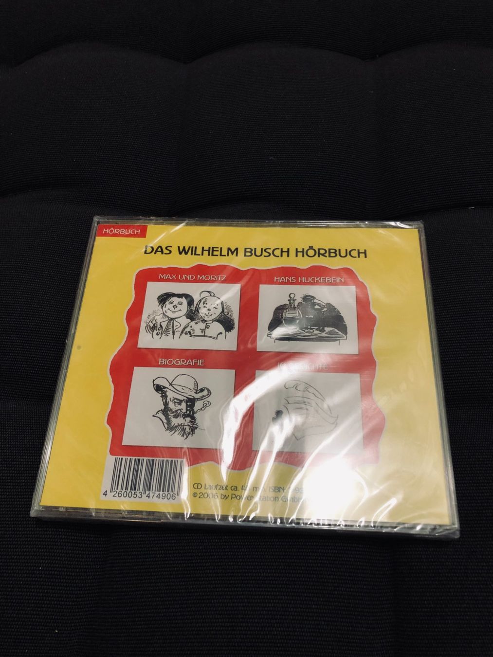 Audiolibri: Das Wilhelm Busch Hörbuch - Max + Moritz - originalverpackt – Nuovo e nell'imballaggio originale da Niederhasli venduto da thozam 1