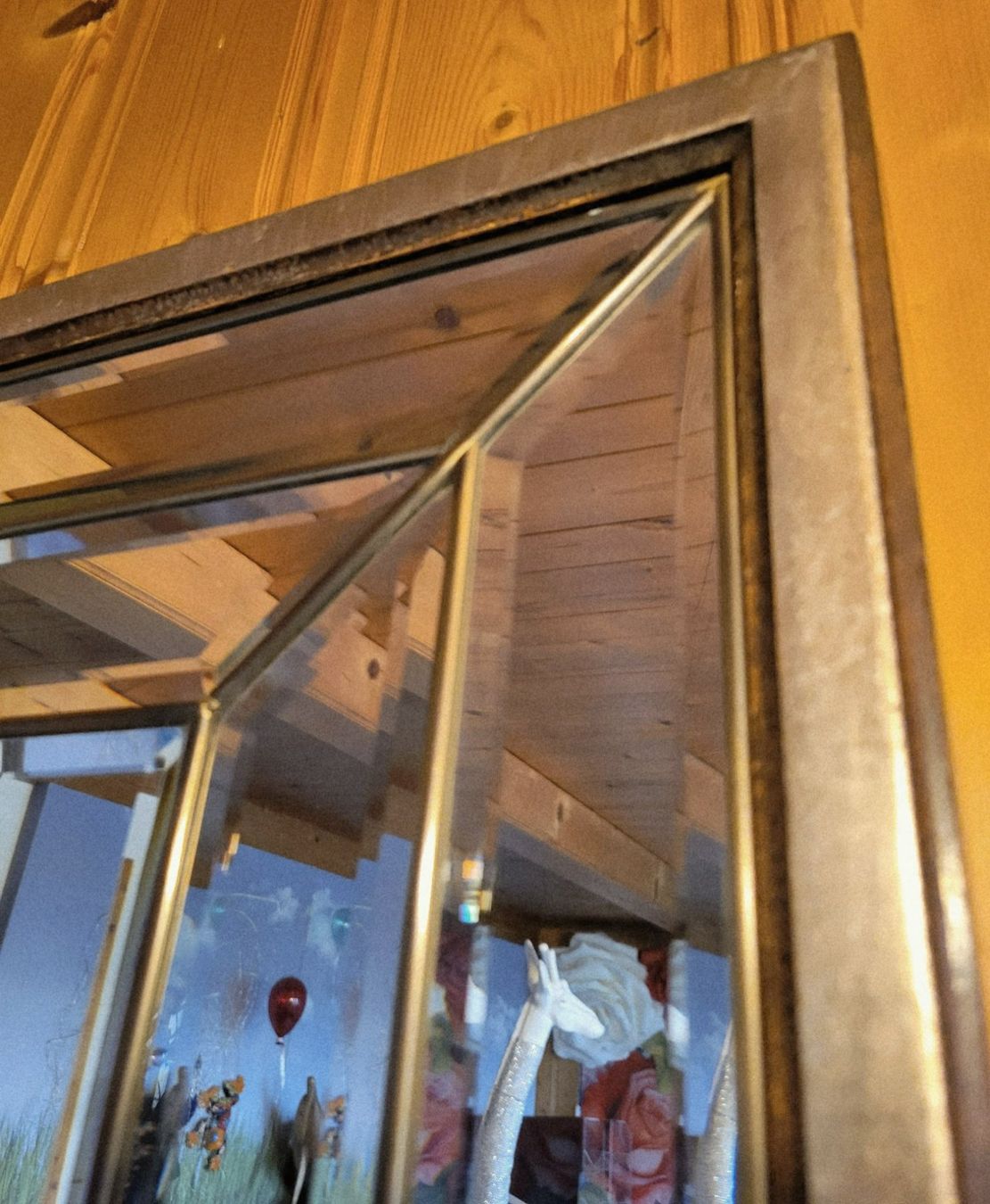 Loberon Specchi: Design Spiegel Messing / Holz – Usato da Schafhausen im Emmental venduto da Herzrose 4