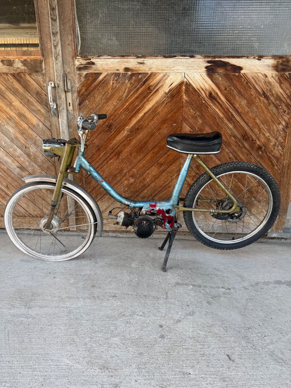 Puch Ciclomotori: Puch Velux X30 TS7053 Töffli – Difettoso da Fahrni b. Thun venduto da Schneiderlein55 5
