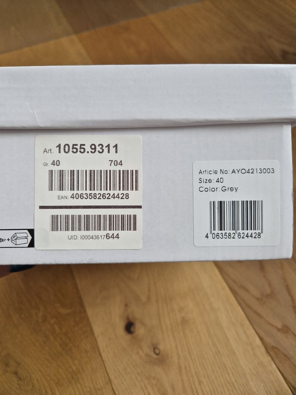 Scarpe da donna: Graue Pumps EVA, Grösse 40 – Nuovo e nell'imballaggio originale da Schwarzenburg venduto da Esja02 3