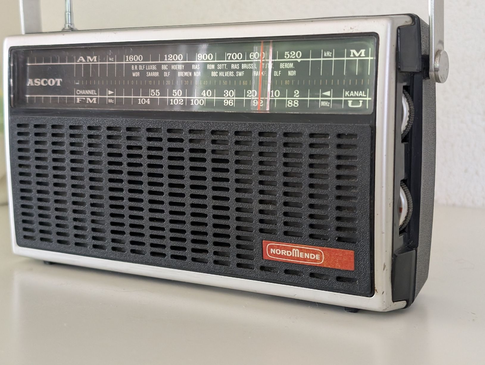 Nordmende Radio: Nordmende Transistor Radio - Model ASCOT – Usato da Breitenbach venduto da Dribbel 1
