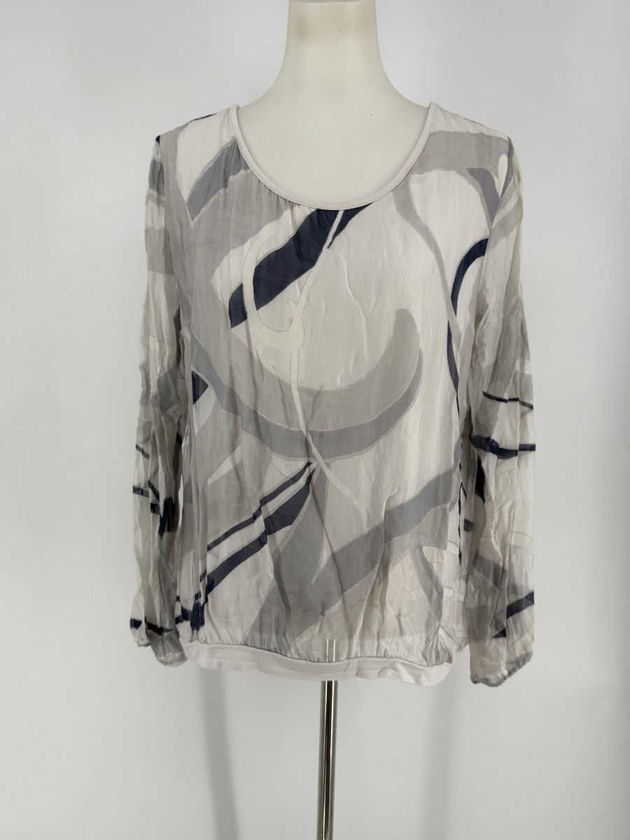 Top: Seiden Bluse/ Top Gr. M von iSILK – Usato da Auenstein venduto da moin.