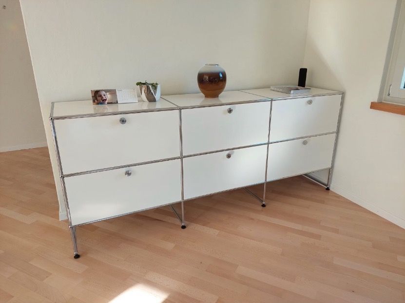 Cassettiere: USM  Praxis Sideboard weiss Lieferung Gratis – Usato da Thun venduto da Thuno6 4