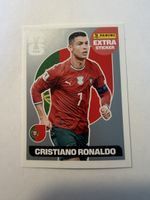 Cristiano Ronaldo Panini Extra Sticker silber