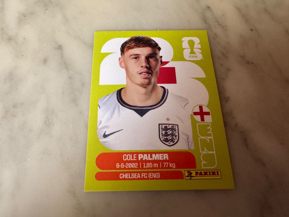 Cole Palmer Panini FIFA WM 2026 England ENG 12 (Neu (gemäss ...