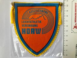 Vintage Fanion/Wimpel   LEICHTATHLETIK VEREINIGUNG HORW