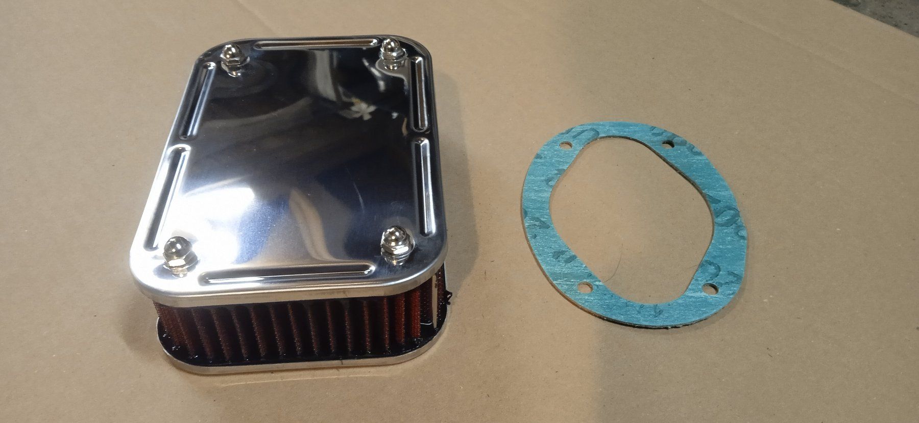Tutti pezzi di ricambio auto: Luftfilter Sportluftfilter chrom Weber Solex waschbar TVR – Nuovo e nell'imballaggio originale da Dürnten venduto da theoldstyler 1