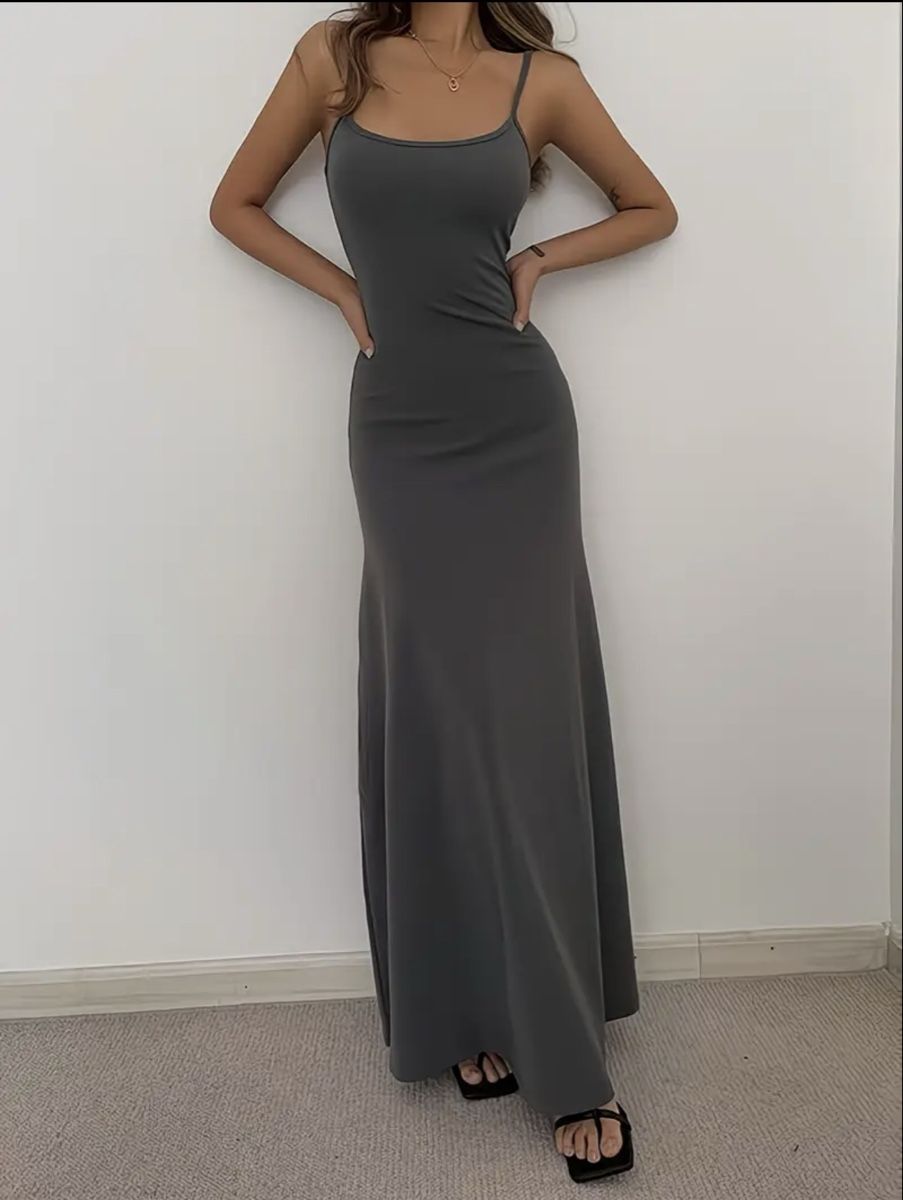 Vestiti: Maxikleid Gr. L grau neu – Nuovo (secondo la descrizione) da Trimbach venduto da Alessia75 1