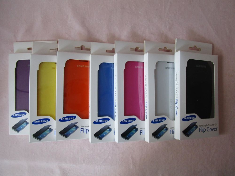 Samsung Cover & Protezioni schermo: Orig Samsung Galaxy S4 Flip Cover weiss – Nuovo e nell'imballaggio originale da Eschenbach SG venduto da brocarte 9