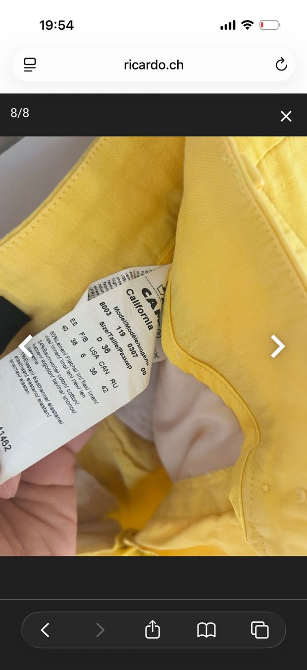 Cambio Hosen: Cambio Leinenhose 36 – Gebraucht aus Zürich von iva_7658 2