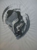 Maschera (Maske) Zeichnung