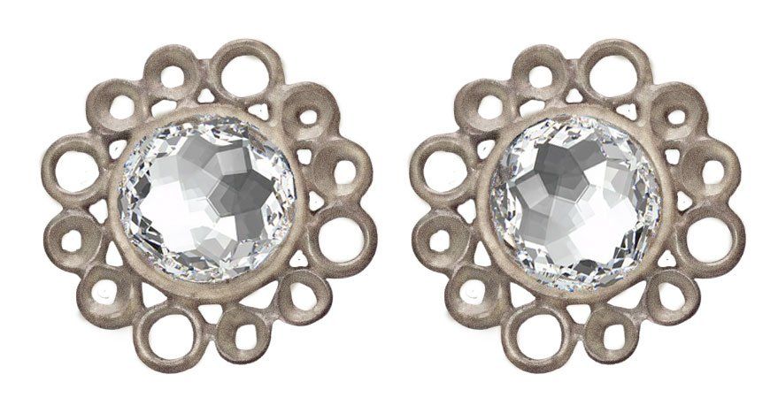 Swarovski Orecchini pendenti & Orecchini a lobo: Ohrclip mit Swarvoski Crystals – Nuovo e nell'imballaggio originale da Bottenwil venduto da anh_5brz