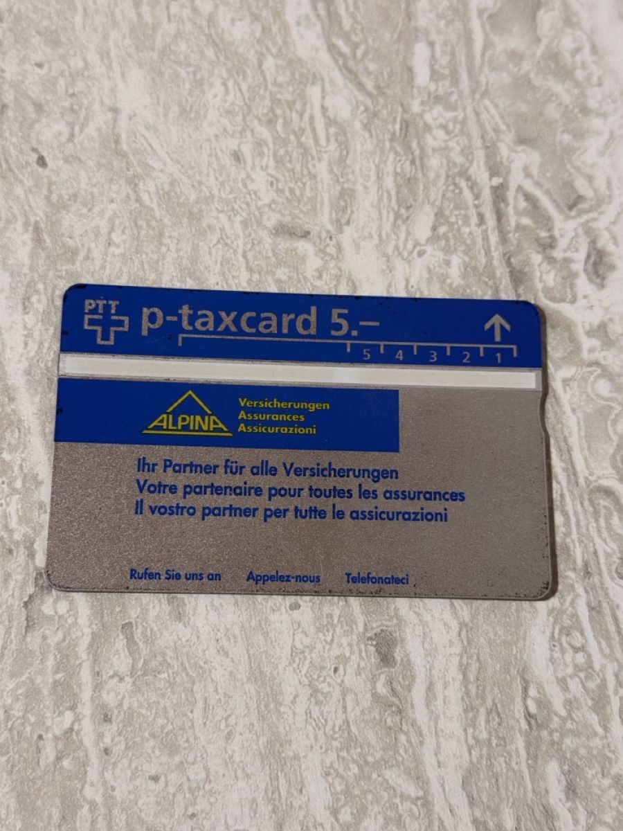 Schede telefoniche: PTT Taxcard 603L82935 – Usato da Deitingen venduto da Himhip