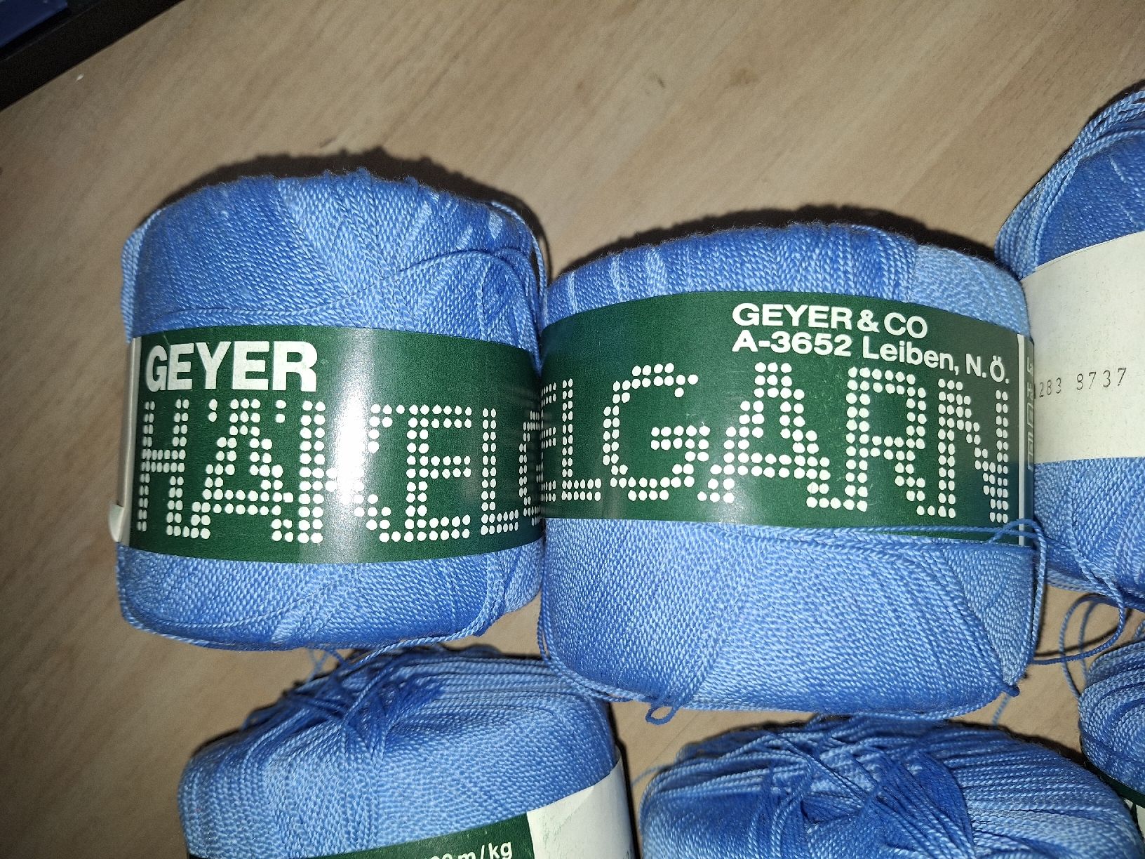 Laine: Häckel-Garn Hellblau – D'occasion à Niederglatt ZH par Bobsli 2