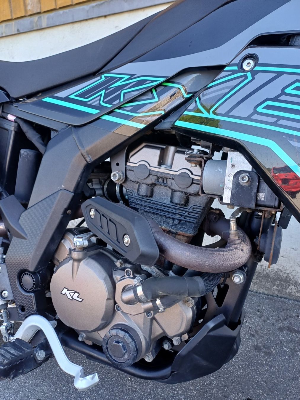 Strasse: KL KXE 125 Motorrad – Defekt aus Sempach Station von Sachs77 2