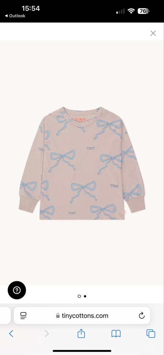 Camicette, T-shirt & Top: New Tinycottons top 6y – Nuovo e nell'imballaggio originale da Zürich venduto da Nomin01