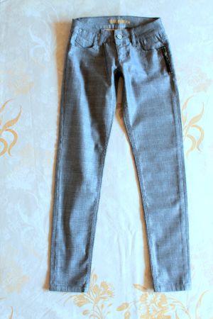 Blue Fire Co * elegante Chloe HOSE kariert  34  XS
