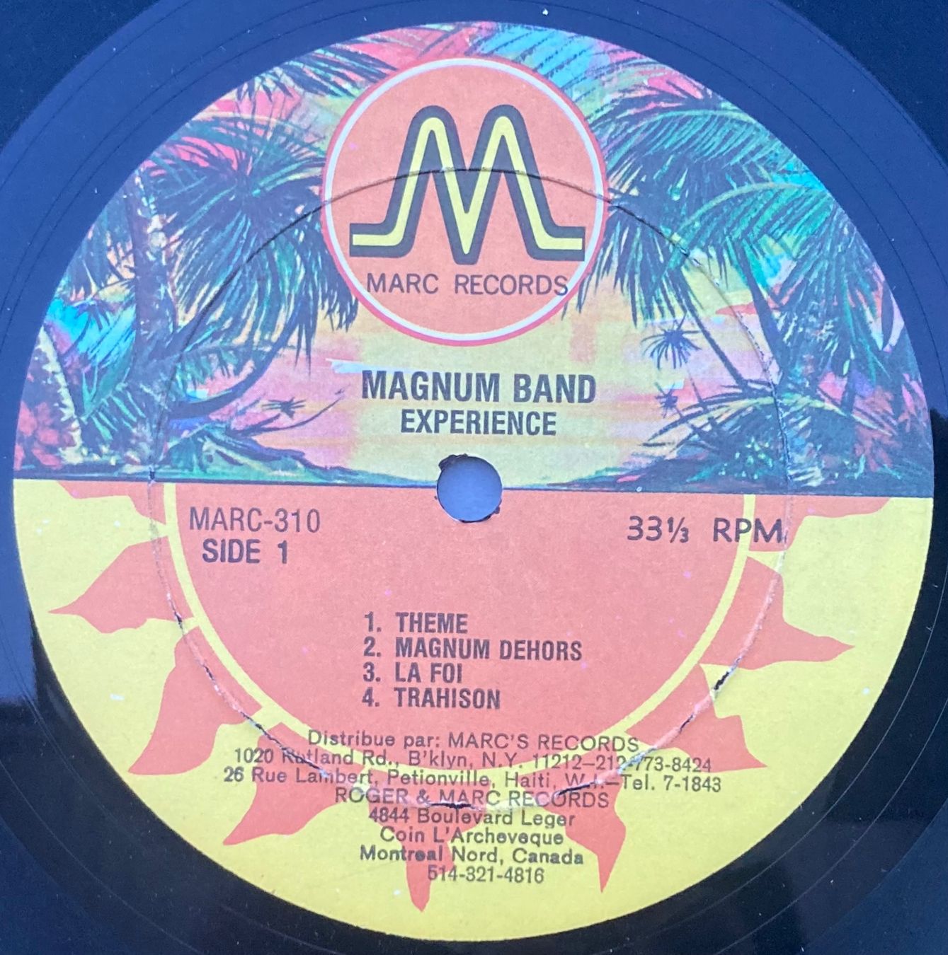 Schallplatten: MAGNUM BAND - EXPERIENCE – Gebraucht aus Poliez-Pittet von Newtown-Records 2