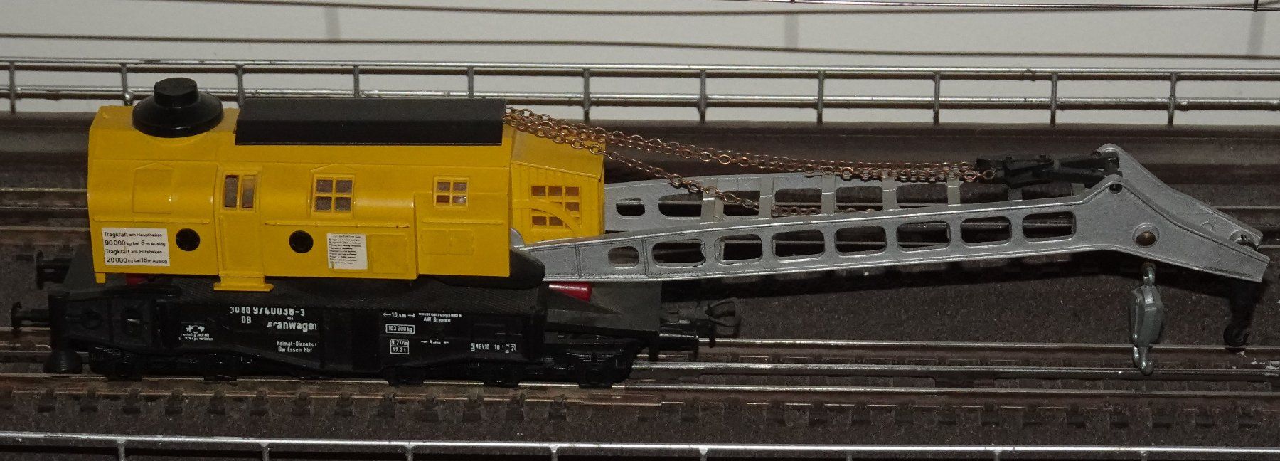Liliput Modellini di ferrovie: Liliput 210 02 - Kranwagen – Usato da Grossaffoltern venduto da berner85 4
