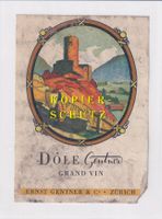 Etikette - Dôle Gentner Grand Vin /bd
