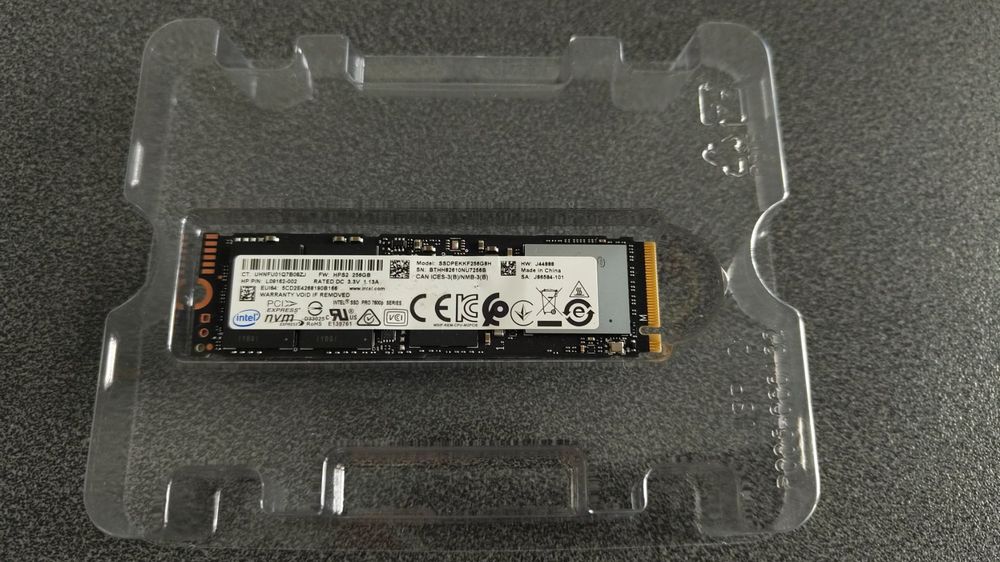 256GB Intel PRO NVMe PCIe M.2 SSD | Kaufen auf Ricardo