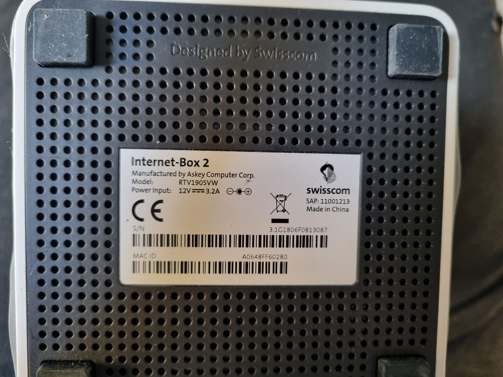 Swisscom Modems & Router: 3 Mal Internet-Box 2 Swisscom – Gebraucht aus Bigenthal von meier90 1