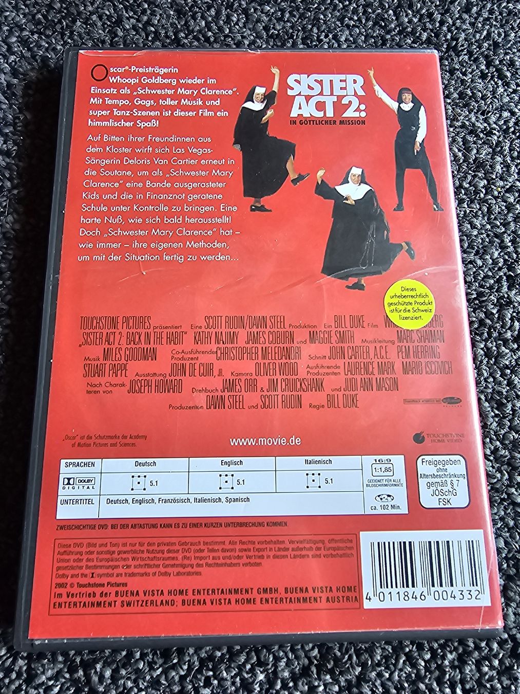 Tous les DVDs: DVD Sister Act 2(22680) – D'occasion à Ruswil par jan_bxl5 1