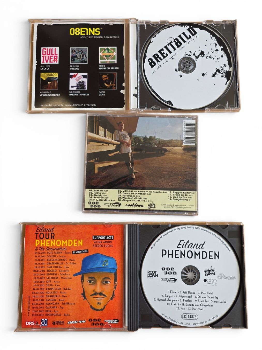 CD: 3 CD's Swiss Phenomden & Breitbild – Usato da Rieden AG venduto da RuvensBrocki 2