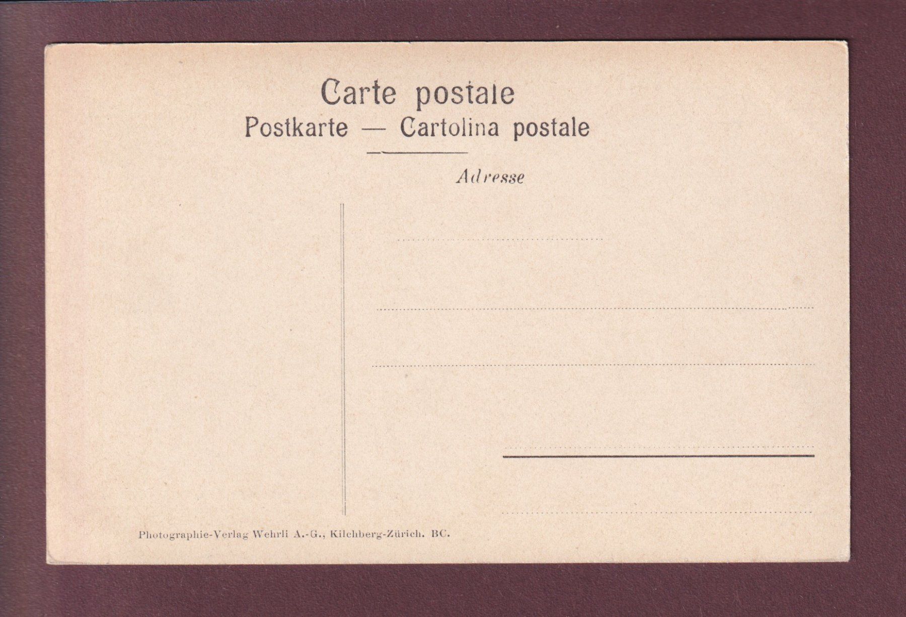 Ansichtskarten: Chiesa di CASTAGNOLA – Gebraucht aus Pully von nicecards 1
