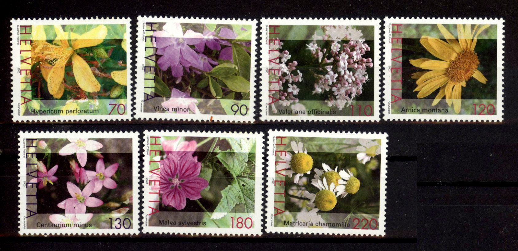 Tutti i francobolli: 2003, Dauermarken Heilpflanzen ** (1) – Usato da Willisau venduto da Vollstempel