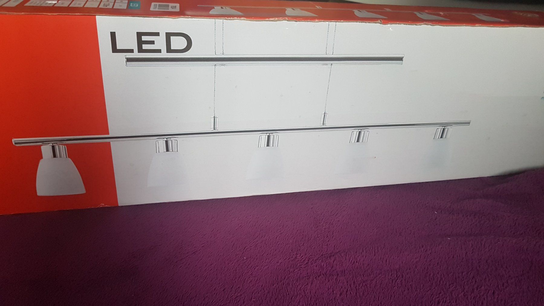 Eglo Lampade: Lampe plafond Led marque Eglo – Nuovo e nell'imballaggio originale da Villiers venduto da san_jn5w