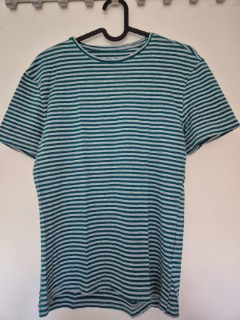 H&M T-Shirt gestreift, Gr. S, Slim Fit