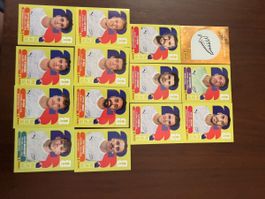 Panini FIFA World Cup 2020 stickers NZL 1-16