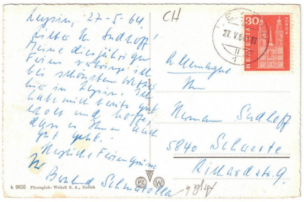 Cartes postales: Leysin - Berneuse mit Restaurant + Diablerets – D'occasion à Binningen par Mountainrider 1