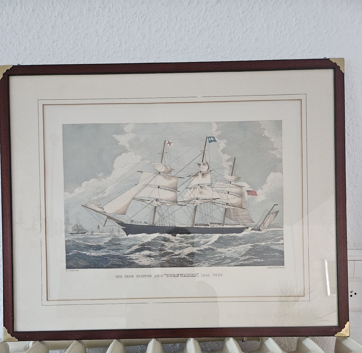 Foto & Immagini: Bild "Cornwallis" Sammlerstueck von Edward Duncan – Usato da Bern venduto da bojereep