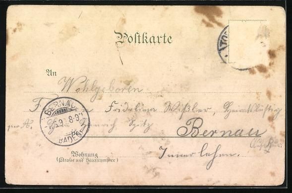 Cartes postales: Litho Montagnes, Postkutsche mit Passagi – D'occasion à Berlin par bartko-reher 1