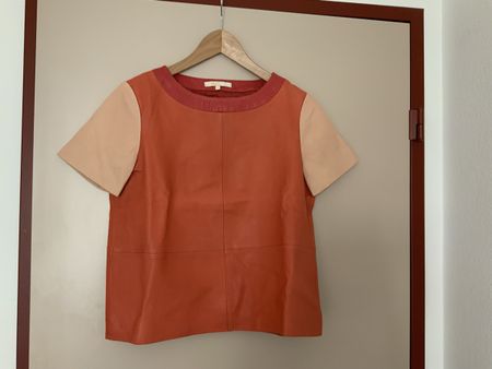 Maje: top en cuir d’occasion