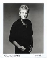 Graham Nash Autogramm signiert Foto 20x25cm
