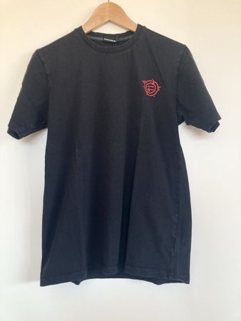 T-shirt Dolly Noire, taille XS, noir, comme neuf, coton!