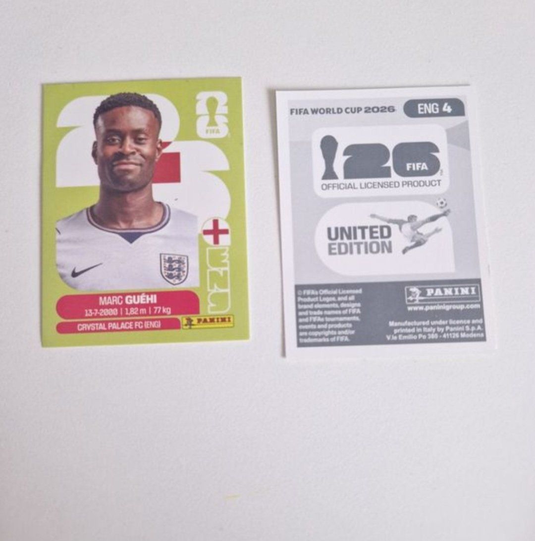 Panini Cartes à collectionner: Panini Sticker ENG4 – Neuf (Voir description) à Stüsslingen par white_angel86