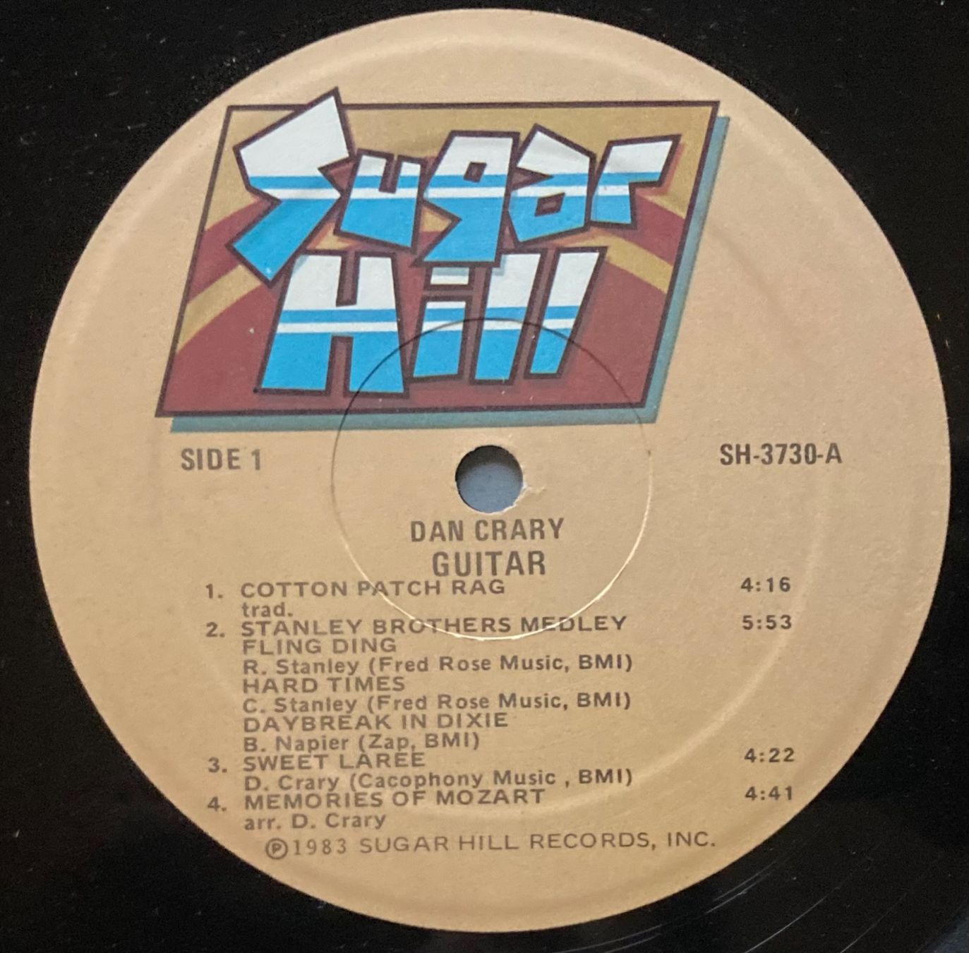 Schallplatten: DAN CRARY - GUITAR – Gebraucht aus Poliez-Pittet von Newtown-Records 2