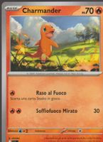 TCG POKEMON destino di Paldea PAF 007/091 CHARMANDER Italian