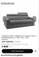 Schlafsofa 4 Sitzer mit Matratze
